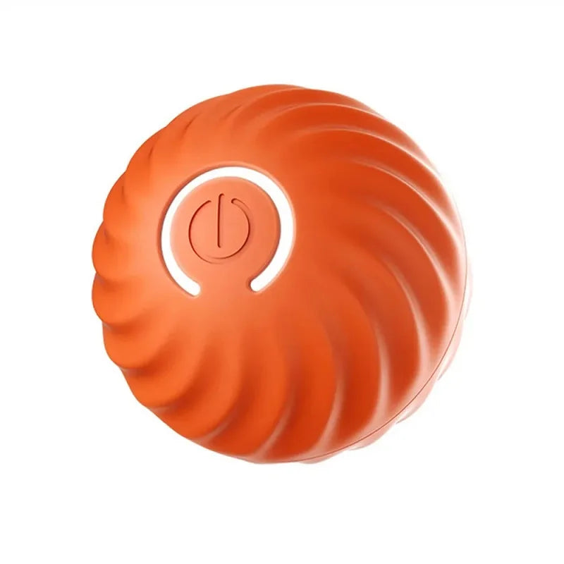 Interactive Smart Dog Toy Ball - Automatic Moving, Bouncing & Rolling USB Chew Toy for Puppies